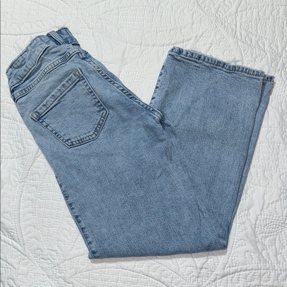 Abercrombie Kids Blue Straight Leg Jeans - Picture 3 of 4